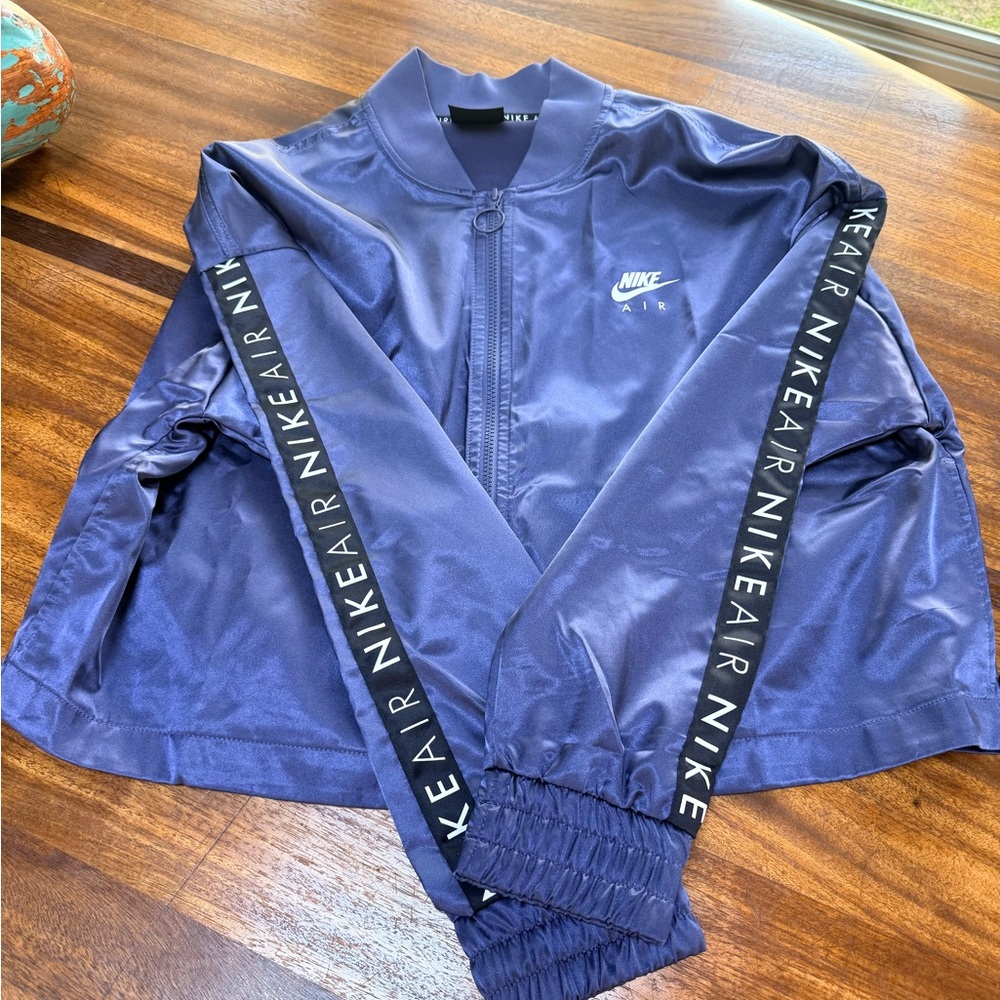 Nike Air Satin Purple Jacket